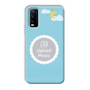 Circle Customized Printed Back Cover for Vivo Y20G