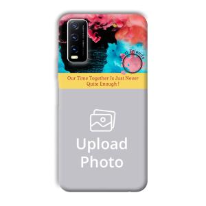 Best Friend Quote Customized Printed Back Cover for Vivo Y20G