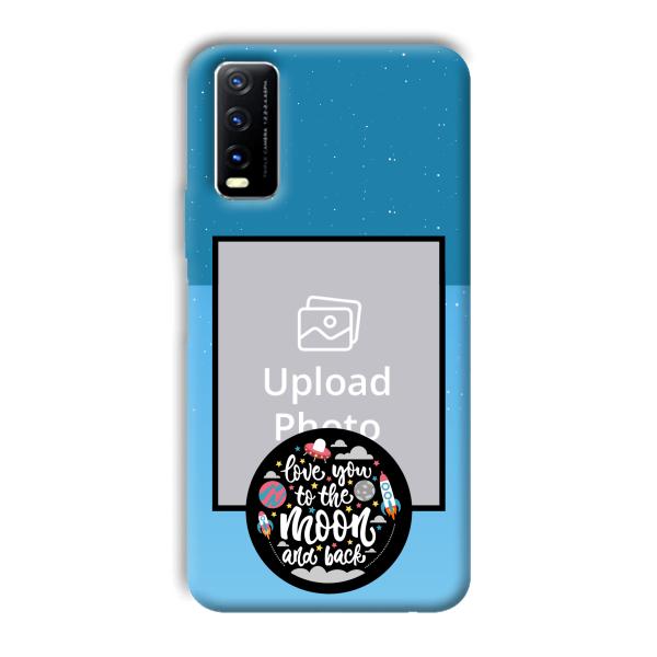 Love You Customized Printed Back Cover for Vivo Y20G