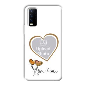 You & Me Customized Printed Back Cover for Vivo Y20G