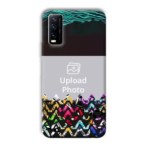 Lights Customized Printed Back Cover for Vivo Y20G