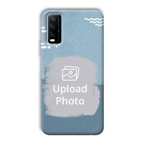 Waves Customized Printed Back Cover for Vivo Y20G