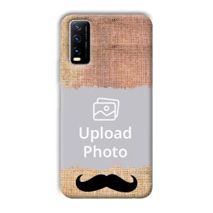 Moustache Customized Printed Back Cover for Vivo Y20G