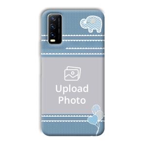 Elephant Customized Printed Back Cover for Vivo Y20G