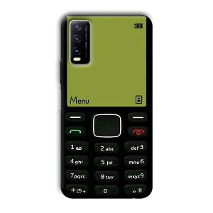 Nokia Feature Phone Customized Printed Back Cover for Vivo Y20G