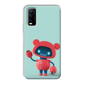 Robot Phone Customized Printed Back Cover for Vivo Y20G