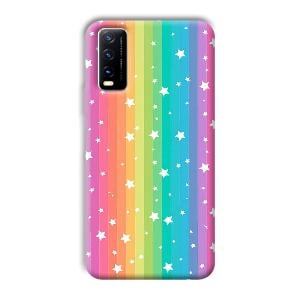 Starry Pattern Phone Customized Printed Back Cover for Vivo Y20G