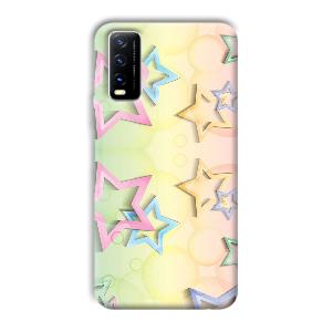 Star Designs Phone Customized Printed Back Cover for Vivo Y20G