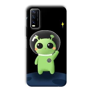 Alien Character Phone Customized Printed Back Cover for Vivo Y20G