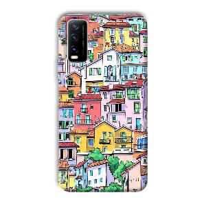 Colorful Alley Phone Customized Printed Back Cover for Vivo Y20G