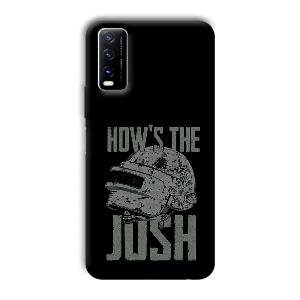 How's The Josh Phone Customized Printed Back Cover for Vivo Y20G