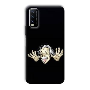 Einstein Phone Customized Printed Back Cover for Vivo Y20G