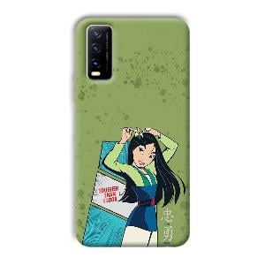 Tougher Phone Customized Printed Back Cover for Vivo Y20G