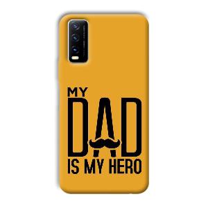 My Dad  Phone Customized Printed Back Cover for Vivo Y20G
