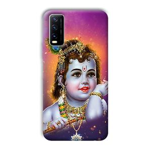 Krshna Phone Customized Printed Back Cover for Vivo Y20G