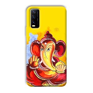 Ganesha Ji Phone Customized Printed Back Cover for Vivo Y20G