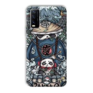 Panda Q Phone Customized Printed Back Cover for Vivo Y20G