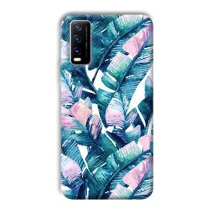 Banana Leaf Phone Customized Printed Back Cover for Vivo Y20G