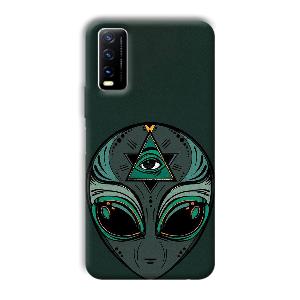 Alien Phone Customized Printed Back Cover for Vivo Y20G