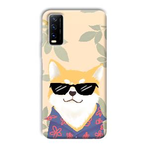 Cat Phone Customized Printed Back Cover for Vivo Y20G