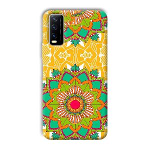 Mandala Art Phone Customized Printed Back Cover for Vivo Y20G