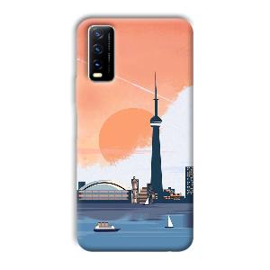 City Design Phone Customized Printed Back Cover for Vivo Y20G