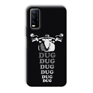 Dug Phone Customized Printed Back Cover for Vivo Y20G