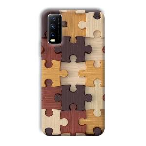Puzzle Phone Customized Printed Back Cover for Vivo Y20G