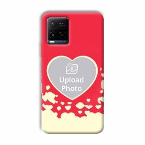 Heart Customized Printed Back Cover for Vivo Y21