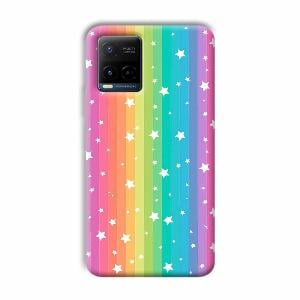 Starry Pattern Phone Customized Printed Back Cover for Vivo Y21