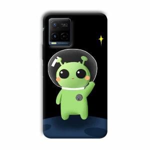 Alien Character Phone Customized Printed Back Cover for Vivo Y21