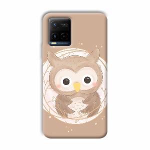 Owlet Phone Customized Printed Back Cover for Vivo Y21