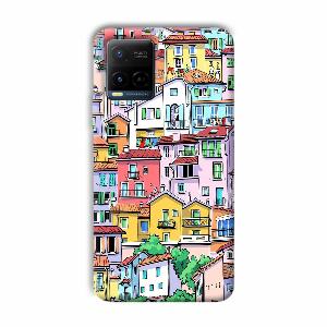 Colorful Alley Phone Customized Printed Back Cover for Vivo Y21