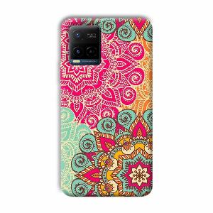 Floral Design Phone Customized Printed Back Cover for Vivo Y21