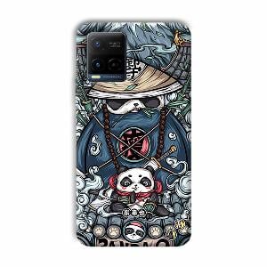 Panda Q Phone Customized Printed Back Cover for Vivo Y21