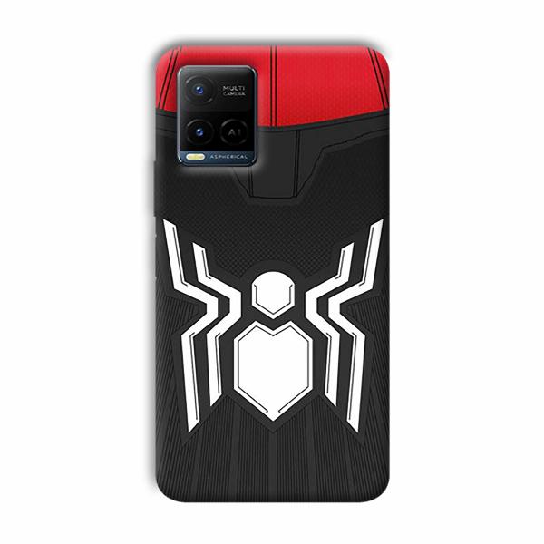 Spider Phone Customized Printed Back Cover for Vivo Y21