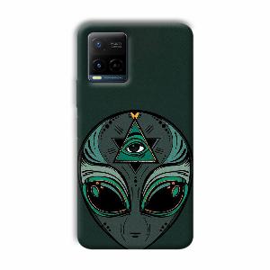 Alien Phone Customized Printed Back Cover for Vivo Y21