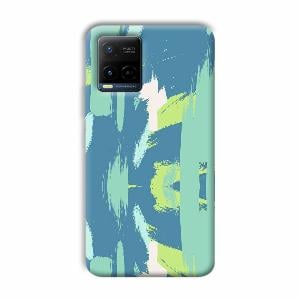 Paint Design Phone Customized Printed Back Cover for Vivo Y21