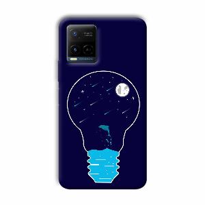 Night Bulb Phone Customized Printed Back Cover for Vivo Y21