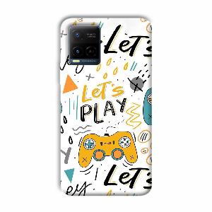 Let's Play Phone Customized Printed Back Cover for Vivo Y21