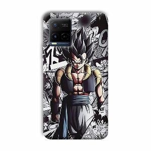 Goku Phone Customized Printed Back Cover for Vivo Y21