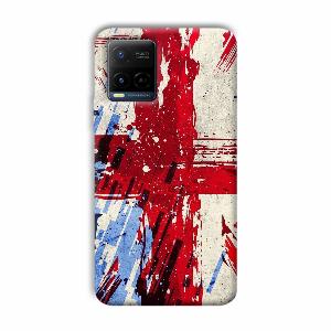 Red Cross Design Phone Customized Printed Back Cover for Vivo Y21