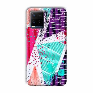 Paint  Phone Customized Printed Back Cover for Vivo Y21