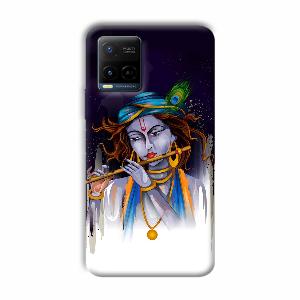 Krishna Phone Customized Printed Back Cover for Vivo Y21