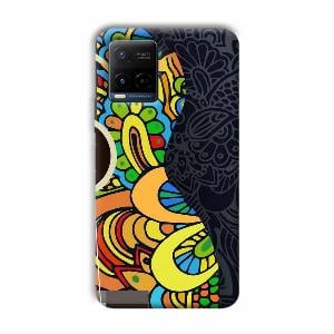 Pattern   Phone Customized Printed Back Cover for Vivo Y21