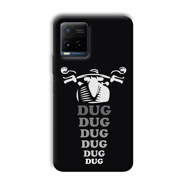 Dug Phone Customized Printed Back Cover for Vivo Y21