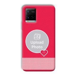 Love Symbol Customized Printed Back Cover for Vivo Y21G