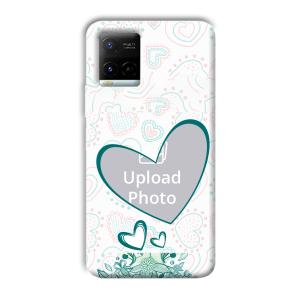 Cute Fishes  Customized Printed Back Cover for Vivo Y21G