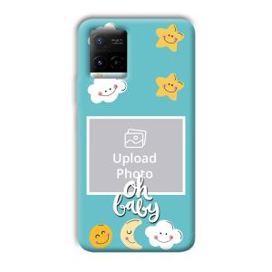 Oh Baby Customized Printed Back Cover for Vivo Y21G