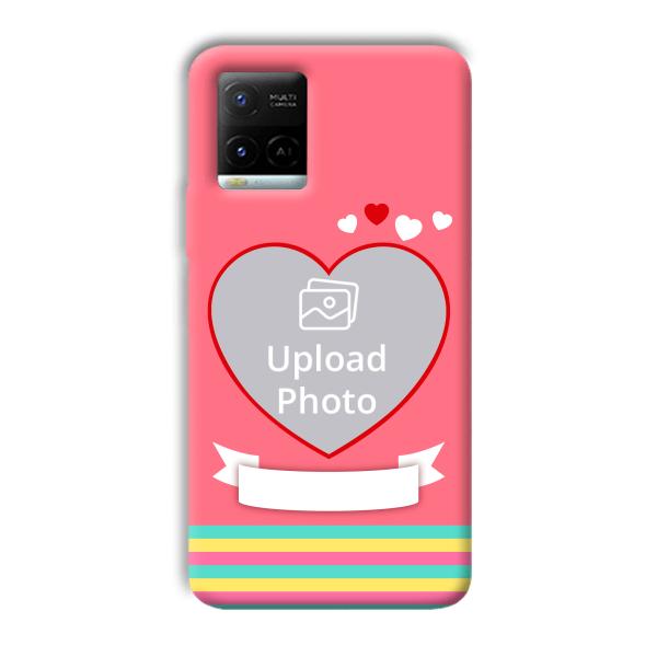 Love Customized Printed Back Cover for Vivo Y21G
